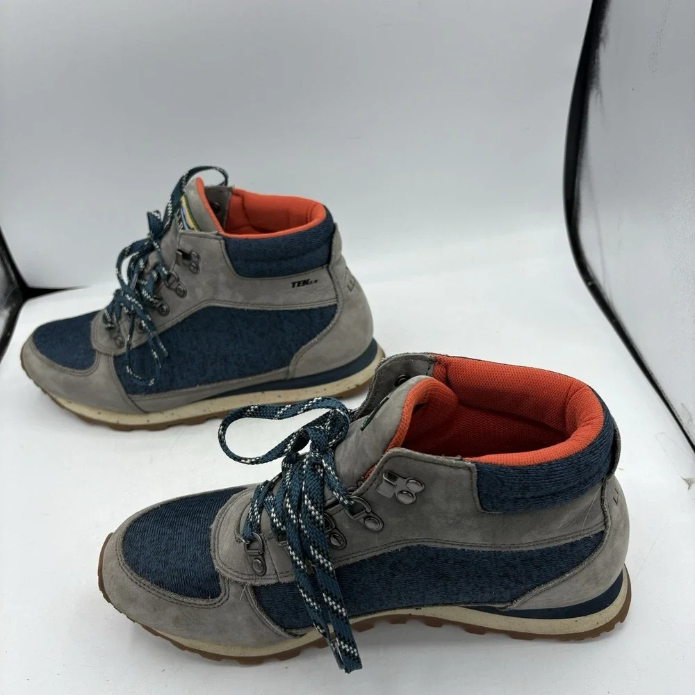 LL Bean Boots Mens Size 8 M TEK 2.5 Katahdin‎ Hiking Camp Gray Blue